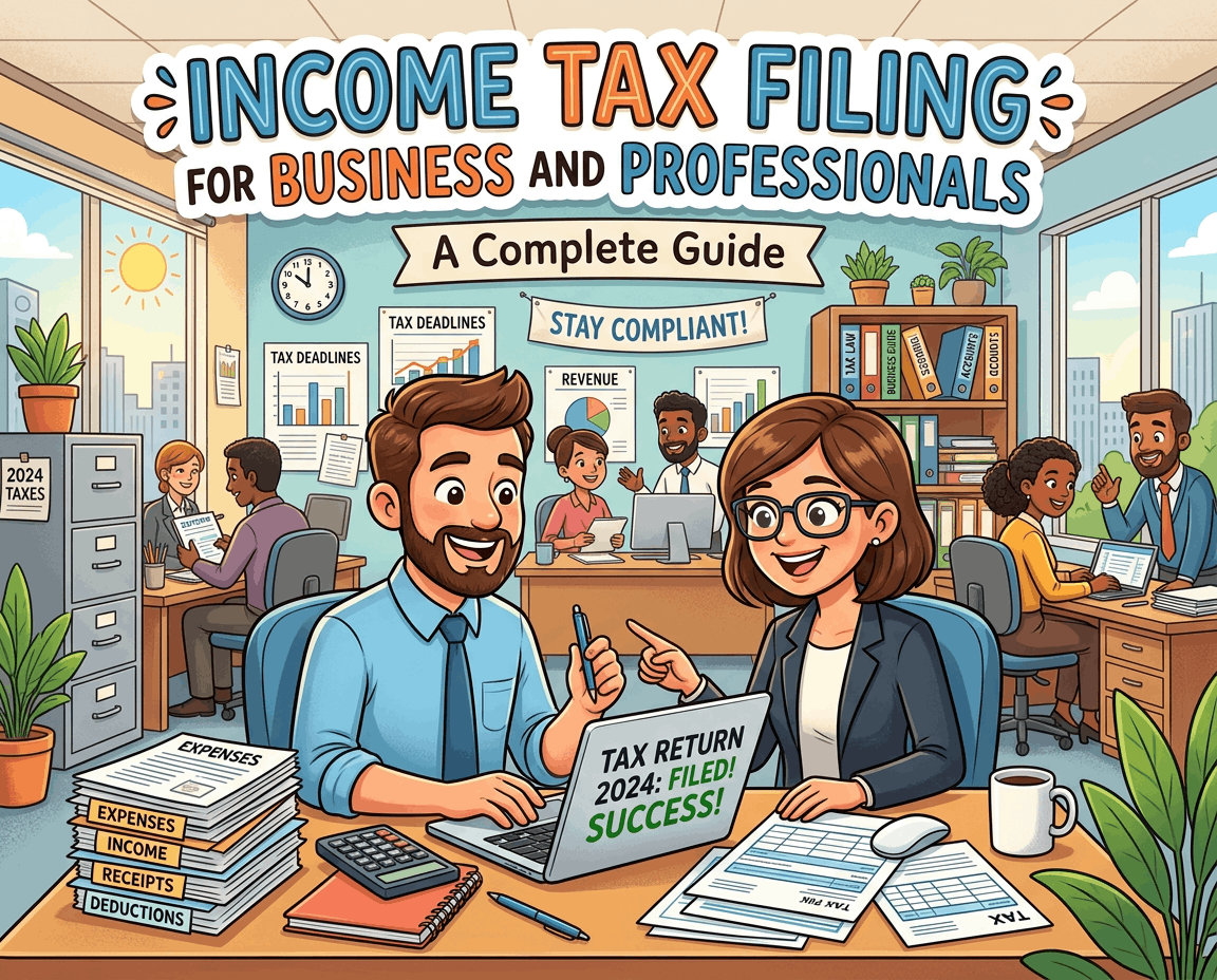 Income Tax Filing For Business And Professionals  A Complete Guide