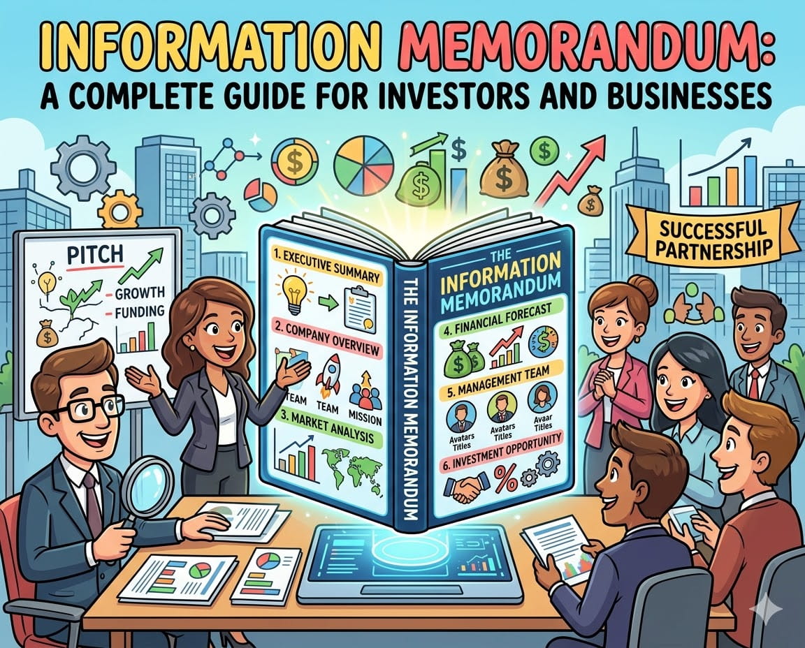 Information Memorandum: A Complete Guide For Investors And Businesses