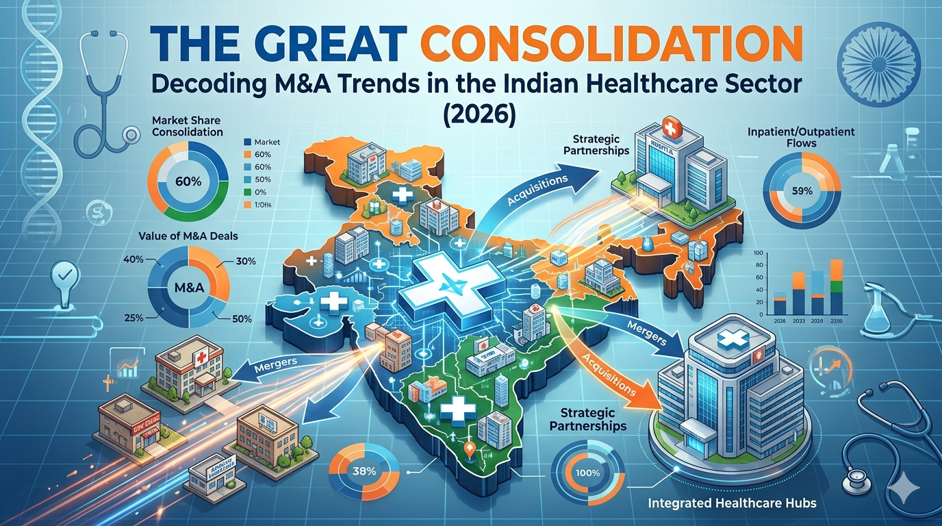 The Great Consolidation: Decoding M&A Trends In The Indian Healthcare Sector (2026)
