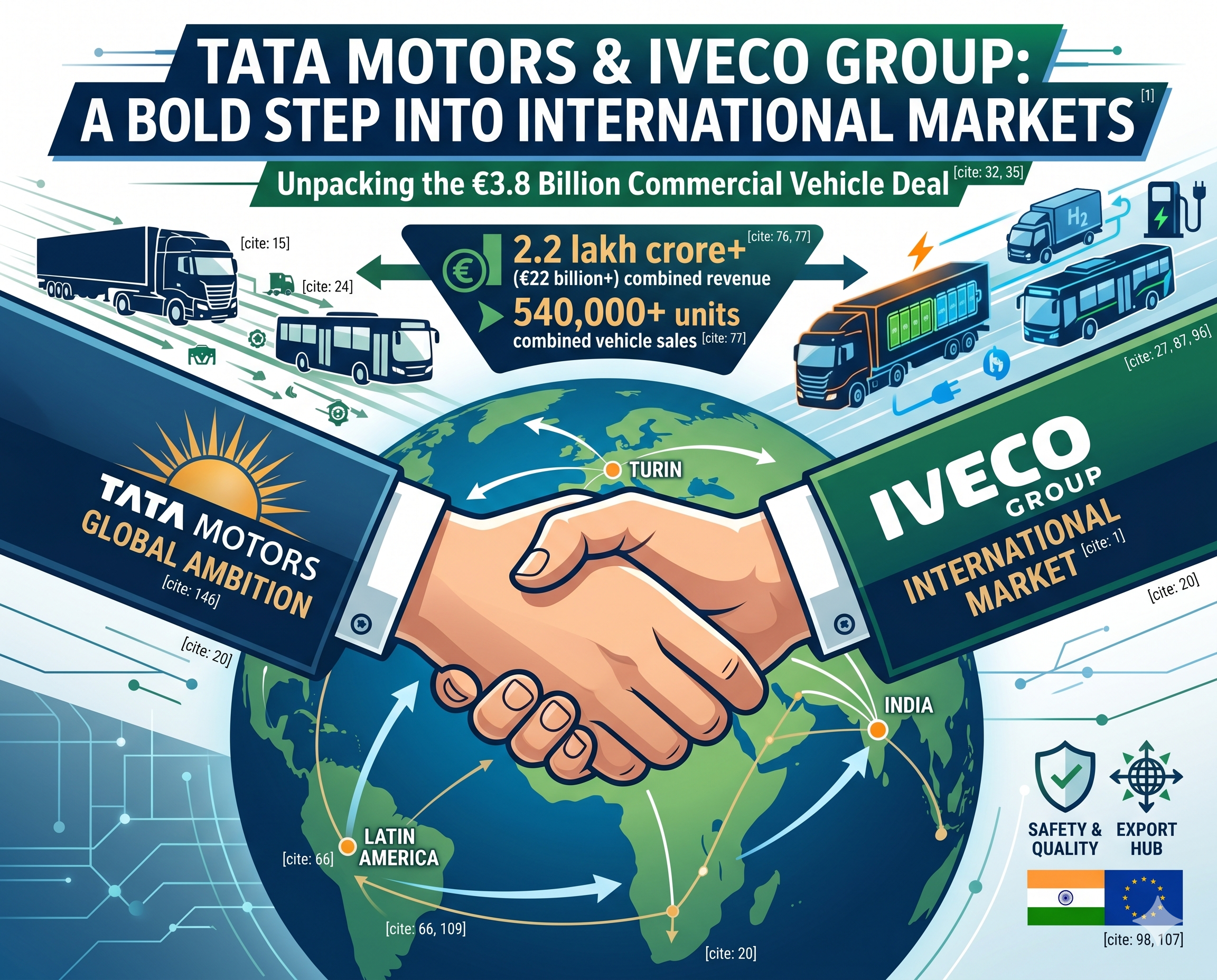 The Acquisition Of Iveco Group By Tata Motors: A Step Into The International Market