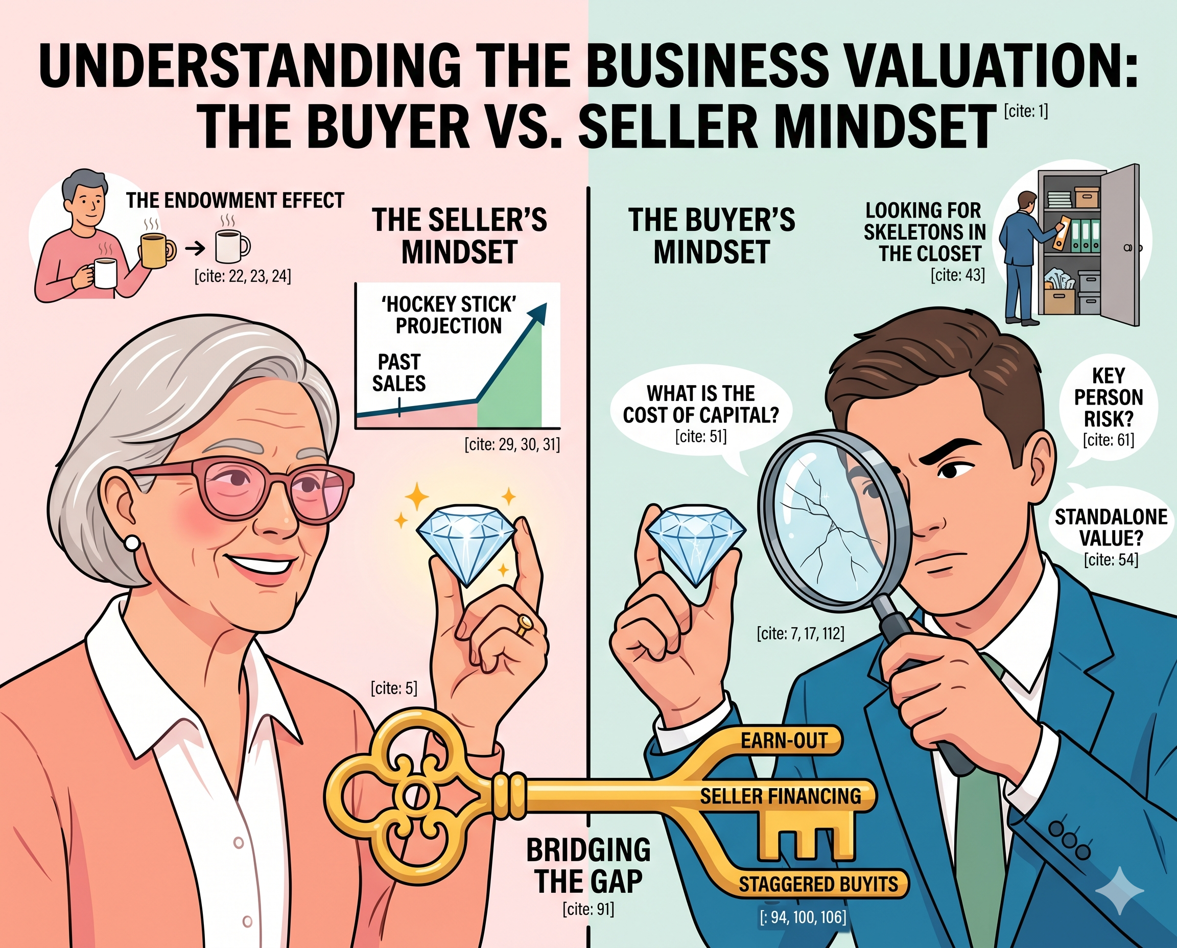 Understanding The Business Valuation: The Buyer Vs. Seller Mindset