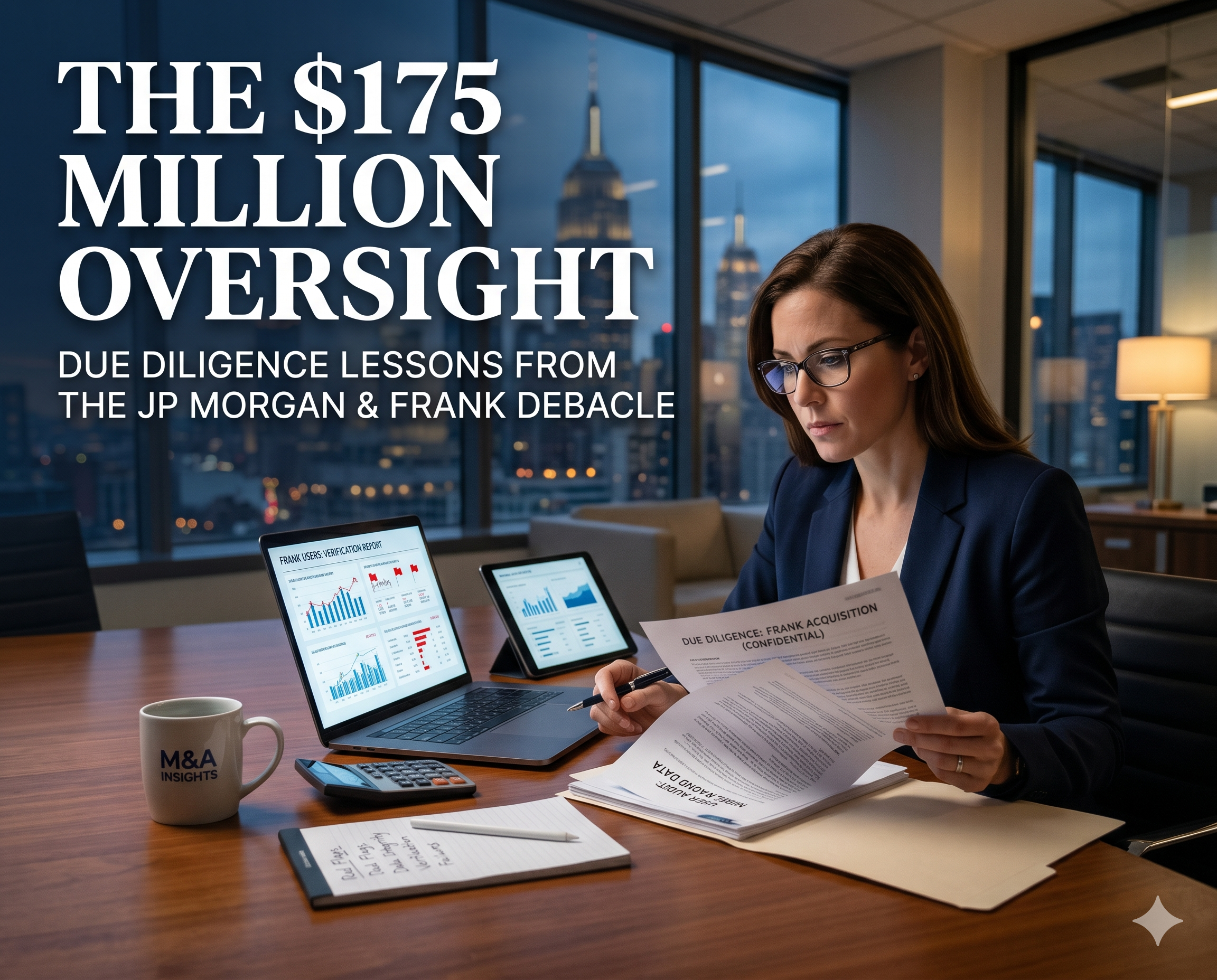 When Diligence Fails: Inside JP Morgan’s $175M Acquisition Oversight