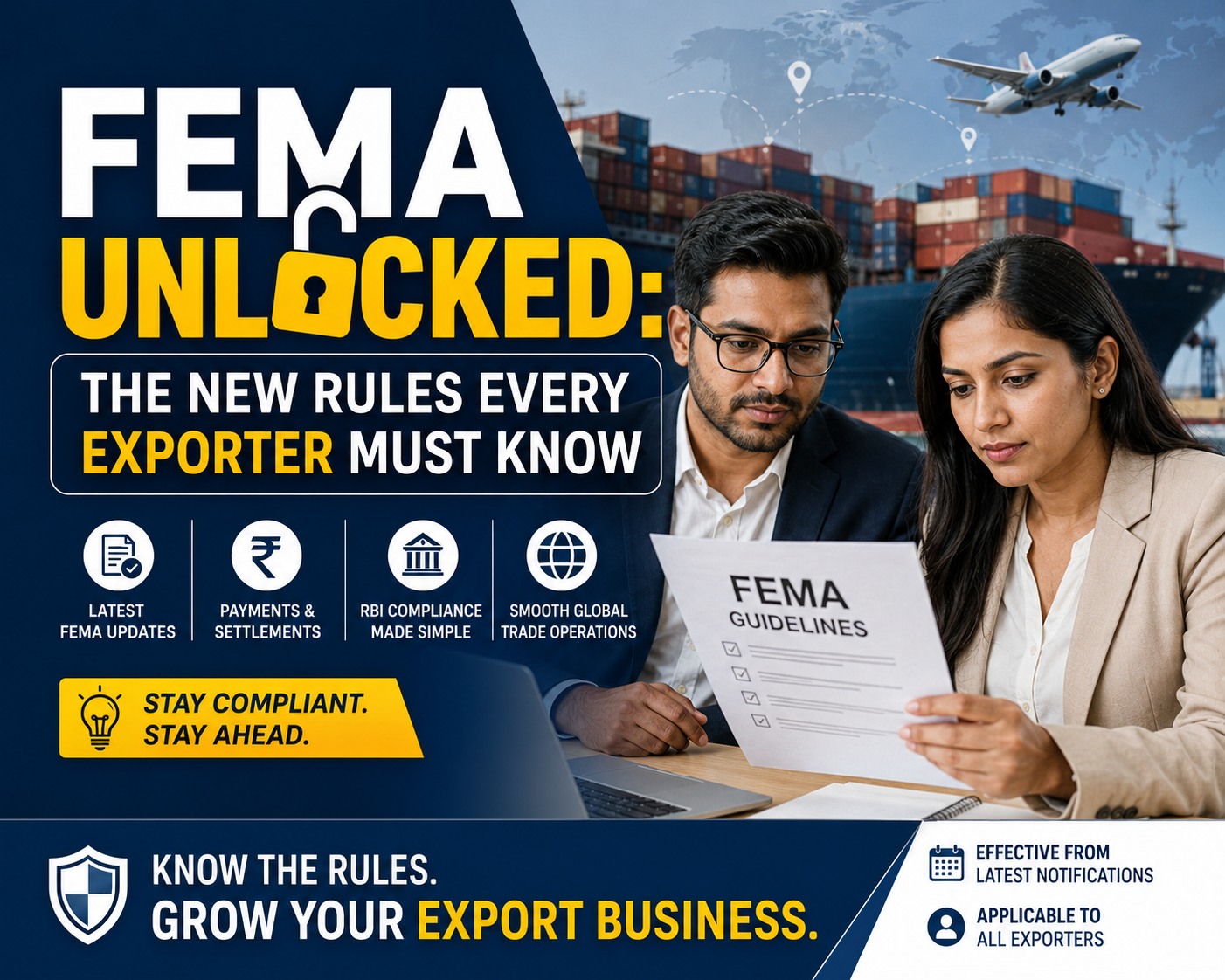FEMA Unlocked: The New Rules Every Exporter Must Know