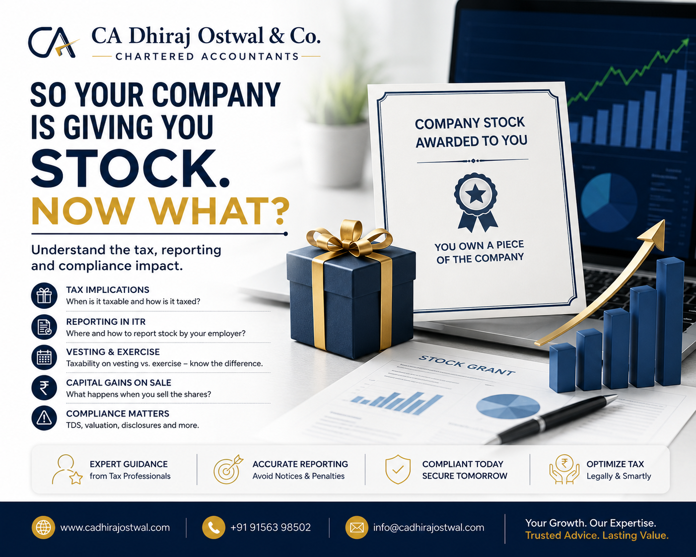 So Your Company Is Giving You Stock. Now What?