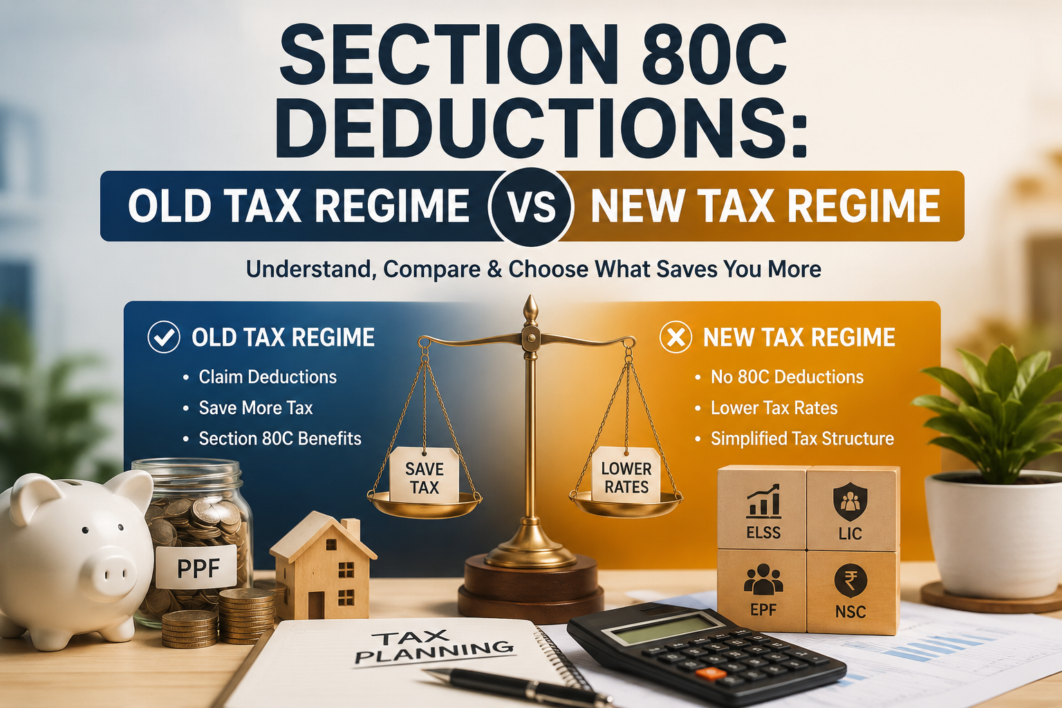 Section 80C Deductions: Old Tax Regime Vs New Tax Regime