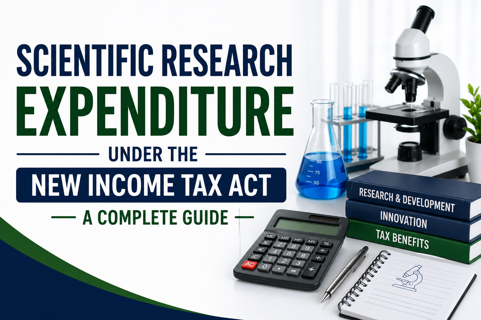 Scientific Research Expenditure Under The New Income Tax Act: A Complete Guide
