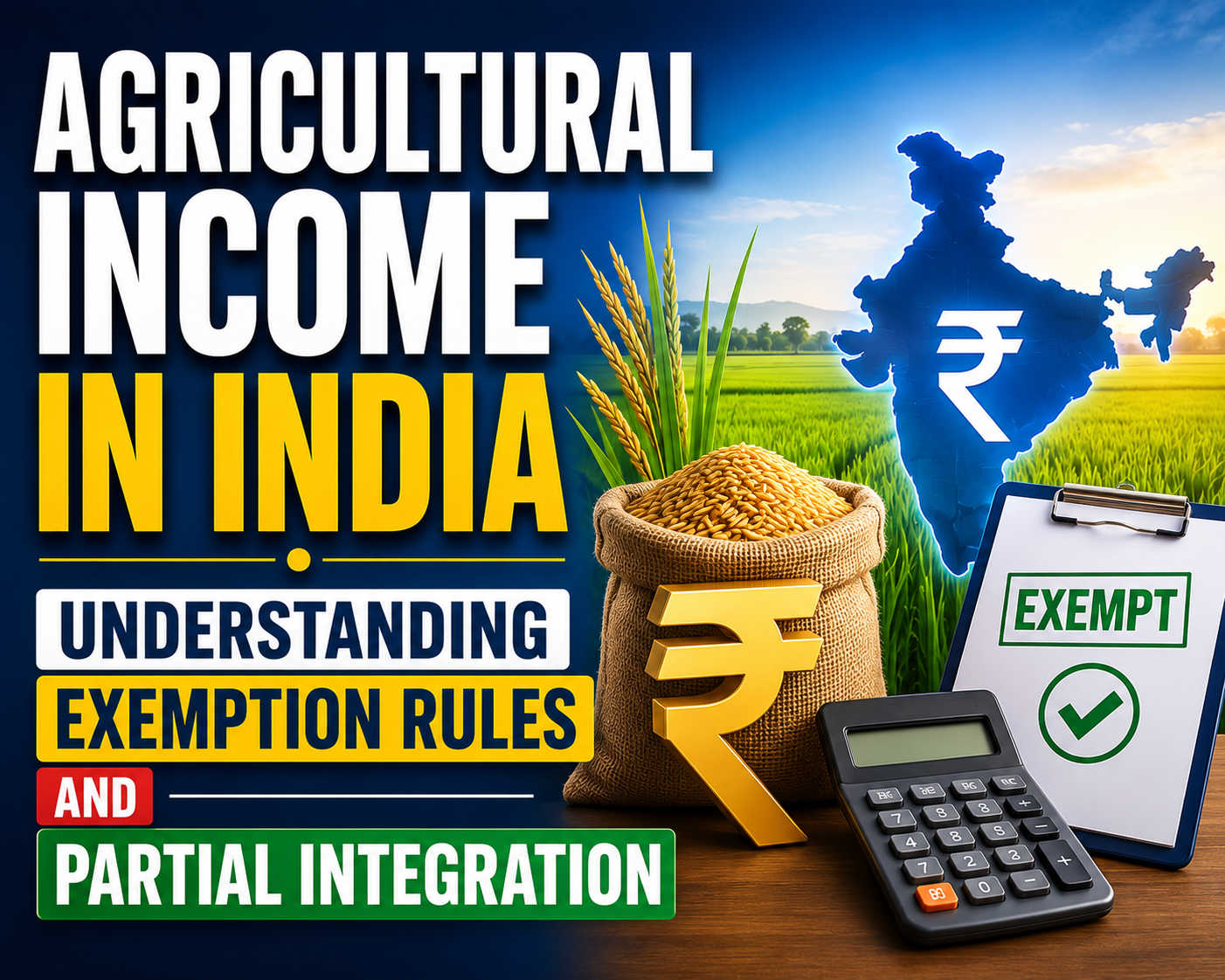 Agricultural Income In India – Understanding Exemption Rules And Partial Integration