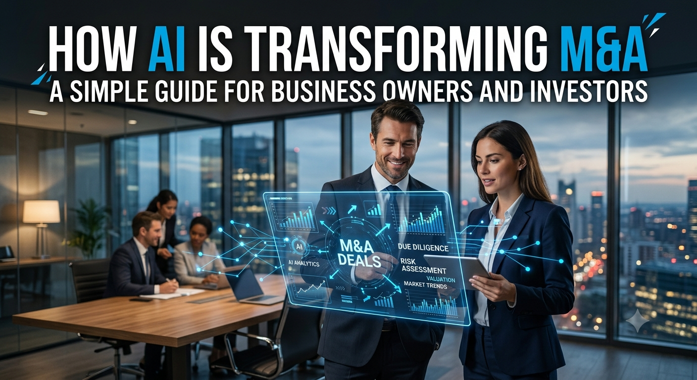 How AI Is Transforming M&A: A Simple Guide For Business Owners And Investors