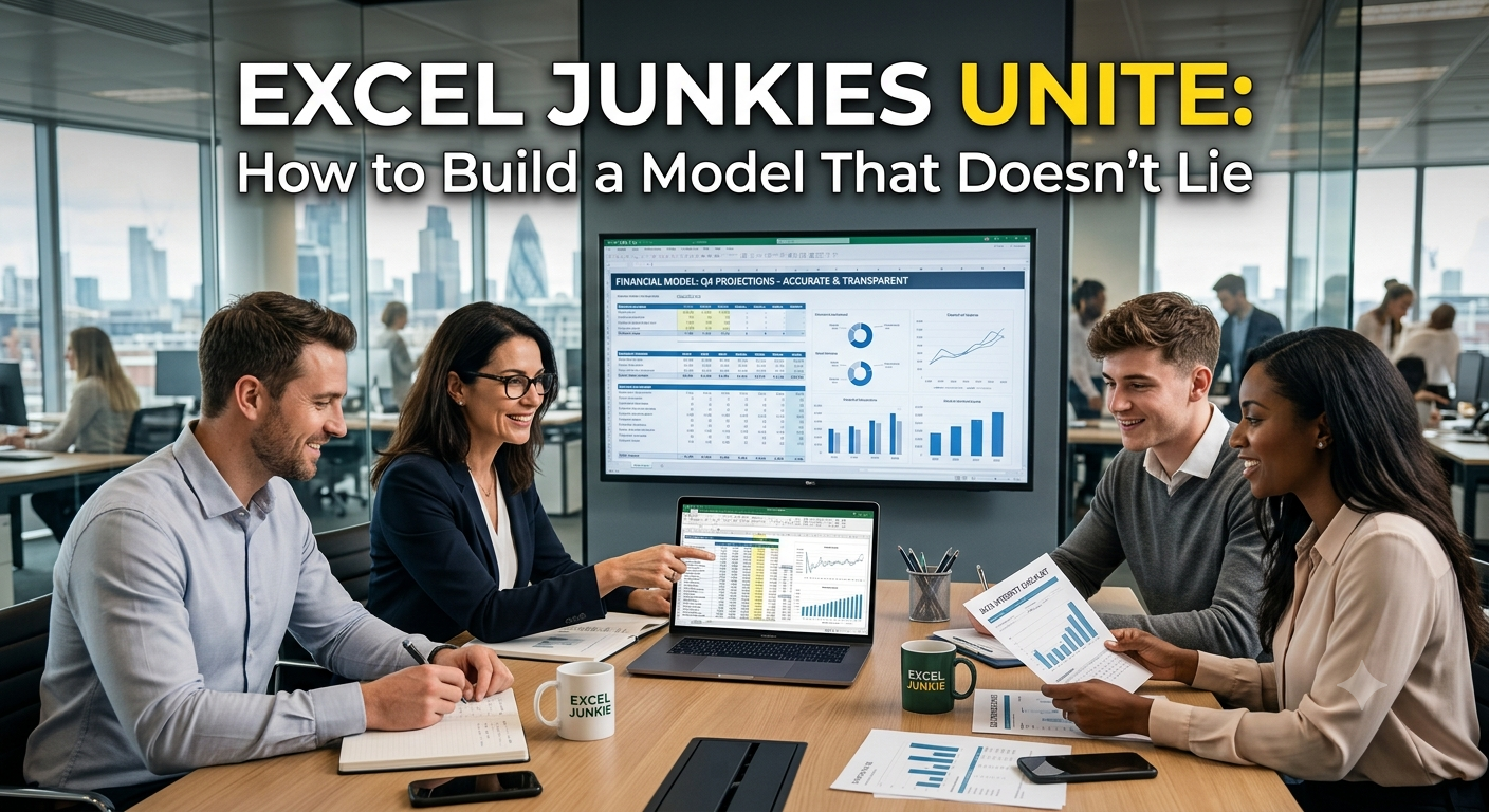 Excel Junkies Unite: How To Build A Model That Doesn't Lie