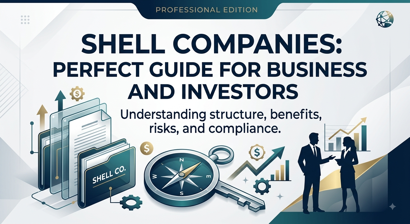 Shell Companies: Perfect Guide For Business And Investors