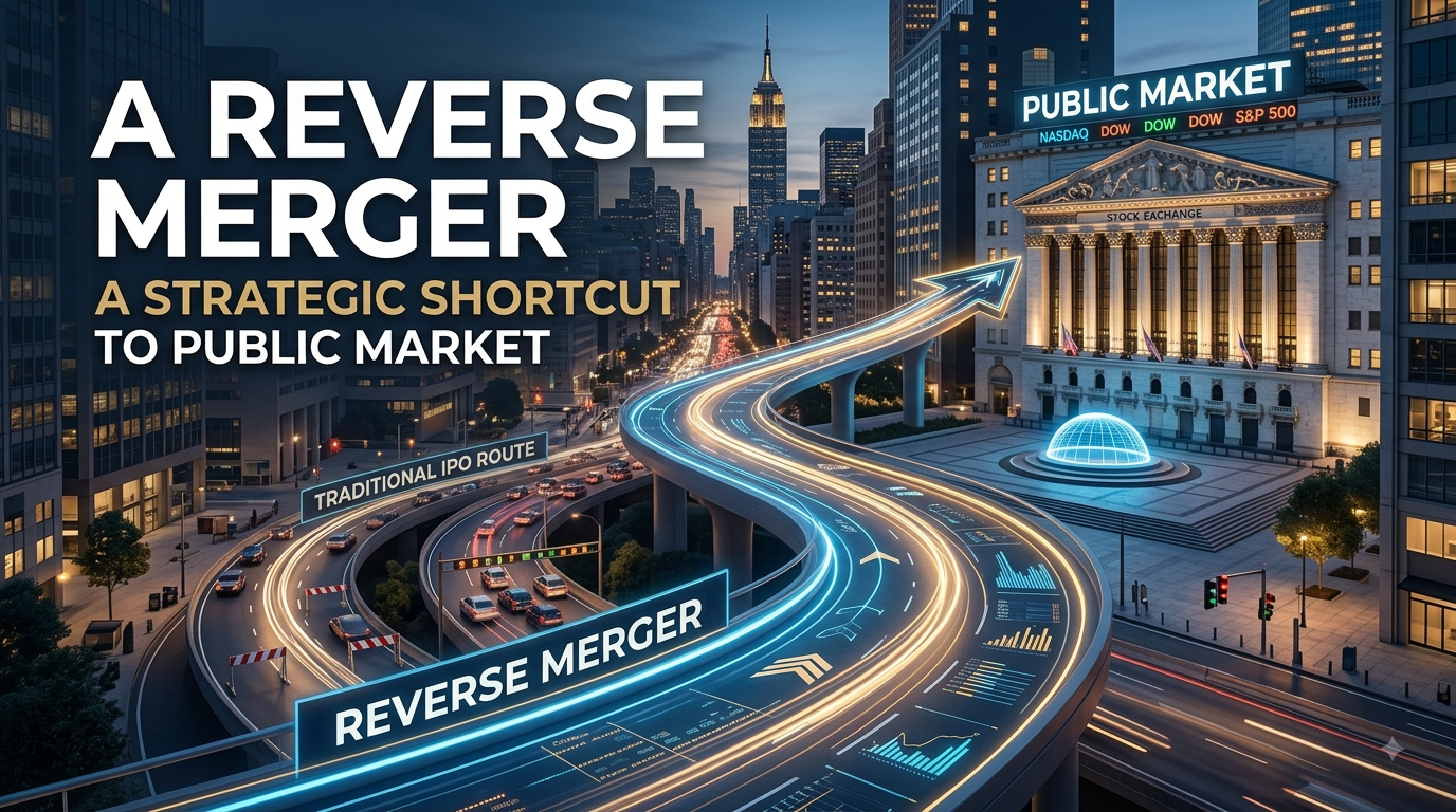 A Reverse Merger: A Strategic  Shortcut To Public Market