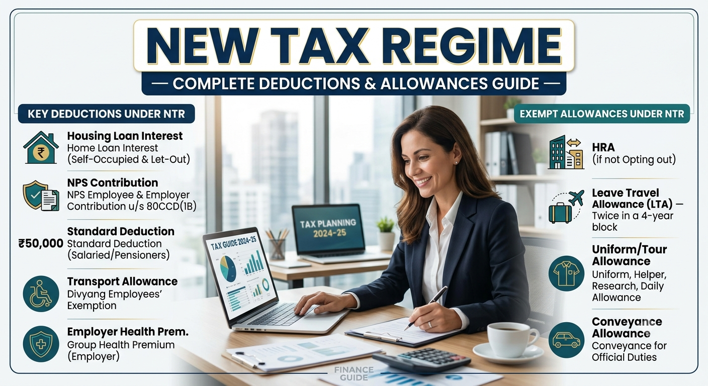 New Tax Regime — Complete Deductions & Allowances Guide